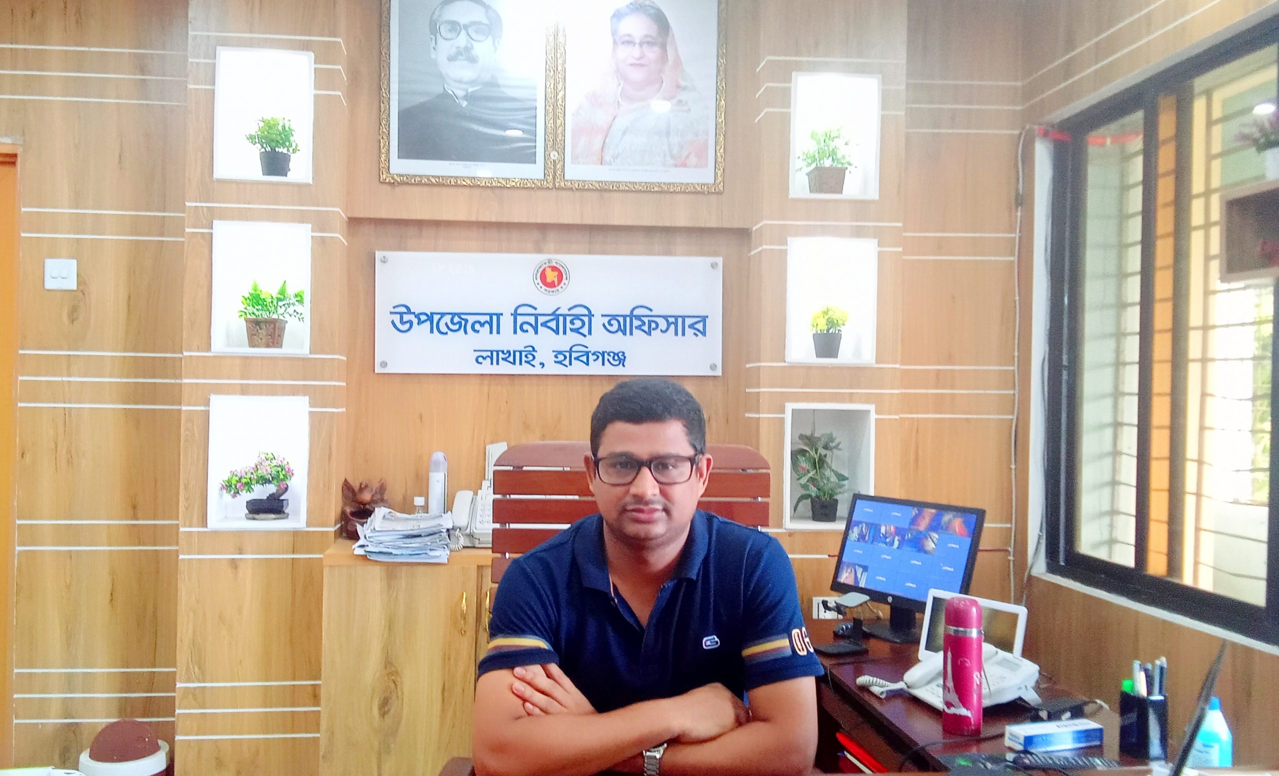 লাখাইয়ে যথাযোগ্য মর্যাদায় জাতীয় শোক দিবস উদযাপনে নানা কর্মসুচি গ্রহন