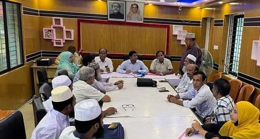 লাখাইয়ে মাধ্যমিক ও উচ্চ মাধ্যমিক শিক্ষা প্রতিষ্ঠানে উন্নত শিক্ষাদানের ওপর করনীয় সভা