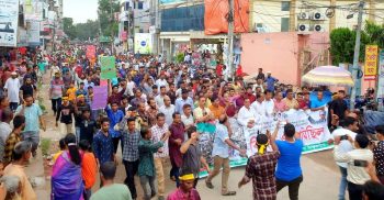 শেখ হাসিনা ভোট চোর স্লোগানে ঠাকুরগাঁও বিএনপির বিক্ষোভ মিছিল- ঠাকুরগাঁওয়ে মির্জা ফখরুলের ভাই