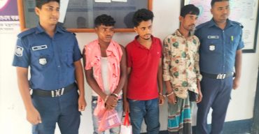 লাখাইয়ে চোরাই মাল উদ্ধার, কিশোর সহ গ্রেপ্তার ৪