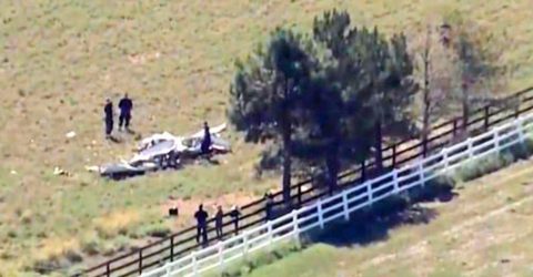 মাঝ আকাশে দুই বিমানের সংঘর্ষ, সব আরোহীর মৃত্যু