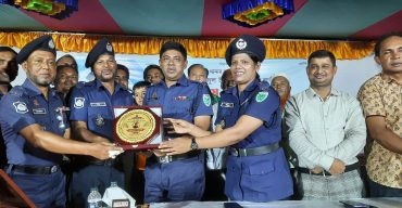 লাখাই থানার ওসি সাইদুল ইসলামের বিদায় সংবর্ধনা