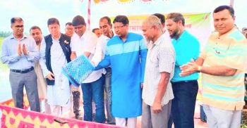 গোবিন্দগঞ্জে পোনা মাছ অবমুক্ত করণের উদ্বোধন