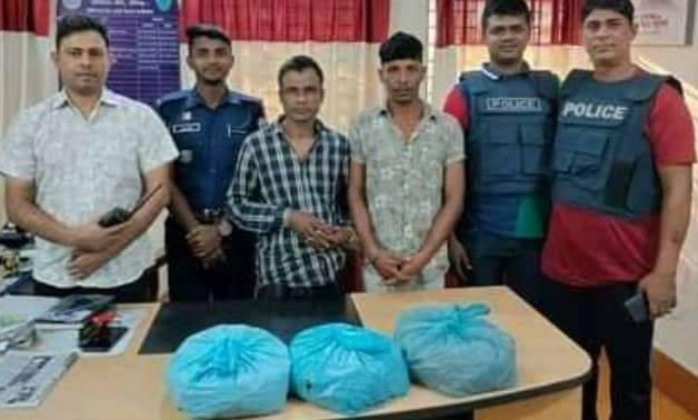 বানিয়াচংয়ে গাঁজাসহ দুই ব্যবসায়ী গ্রেফতার