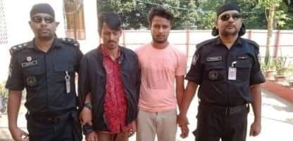 পলাশবাড়ীতে হেরোইন সহ দুই মাদক ব্যবসায়ী আটক