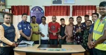 বানিয়াচংয়ে পুলিশের অভিযানে গ্রেফতার ১০