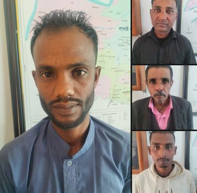 লাখাইয়ে পৃথক অভিযানে জুয়াড়ি সহ গ্রেপ্তার ৪