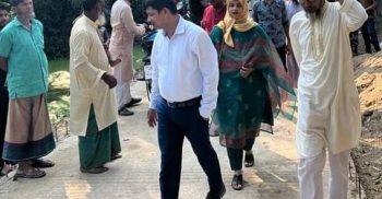 লাখাইয়ে বামৈ জজের বাড়ী সরকারী রাস্তা উদ্ধার করলেন ইউএনও