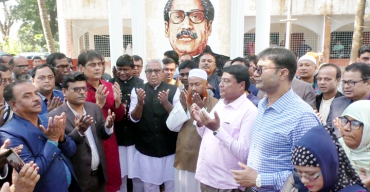 গাইবান্ধা জেলা পরিষদ চেয়ারম্যানের আনুষ্ঠানিক দায়িত্ব গ্রহণ