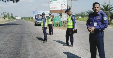 হবিগঞ্জে অবৈধ যানবাহনে হাইওয়ে পুলিশের একদিনে মামলা ২০