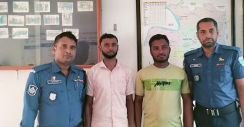 লাখাইয়ে বিষ্ফোরক ও পুলিশ এ্যাসল মামলার গ্রেপ্তার ২