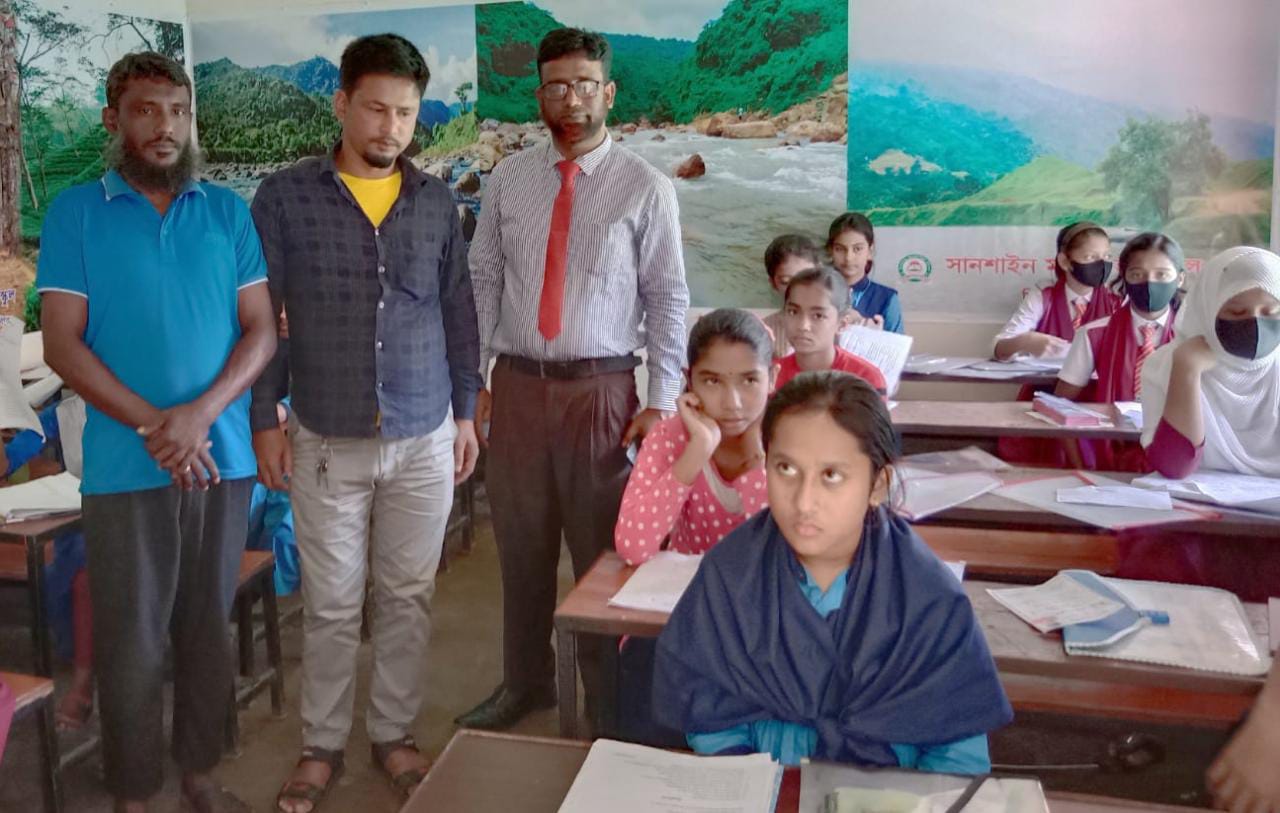 বাহুবলে খুরশেদা হেকিম শিক্ষা বৃত্তি পরীক্ষা অনুষ্টিত