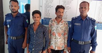 লাখাইয়ে ডাকাতিসহ দুই আসামি গ্রেপ্তার