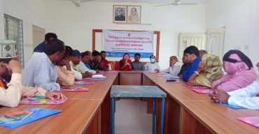 লাখাইয়ে তামাক ও ধূমপান মুক্ত বিষয়ের উপর এক কর্মশালা