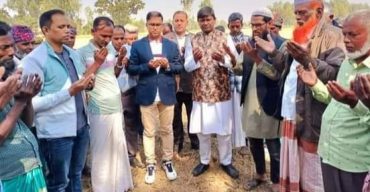 গোবিন্দগঞ্জের ৪০দিনের কর্মসৃজন প্রকল্পের কাজের উদ্বোধন