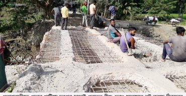পলাশবাড়ীতে প্রভাব খাটিয়ে দরপত্র ছাড়াই পুরাতন ব্রীজ ভেঙে মালামাল লুট করছে ঠিকাদার