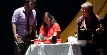 গাইবান্ধায় মুগ্ধতা ছড়ালো নাটক ‘জগাই দাদা’