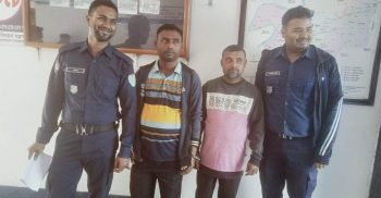 লাখাইয়ে পলাতক দুই আসামী গ্রেপ্তার