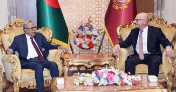 রাষ্ট্রপতির সঙ্গে তুরস্কের রাষ্ট্রদূতের বিদায়ী সাক্ষাৎ