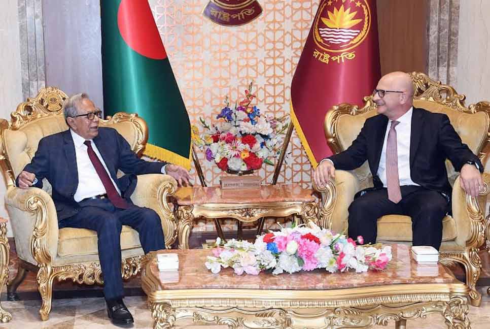 রাষ্ট্রপতির সঙ্গে তুরস্কের রাষ্ট্রদূতের বিদায়ী সাক্ষাৎ