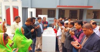 গােবিন্দগঞ্জে শামীম এন্ড শাকিল কারিগরি কলেজে শহিদ মিনারের শুভ উদ্বোধন