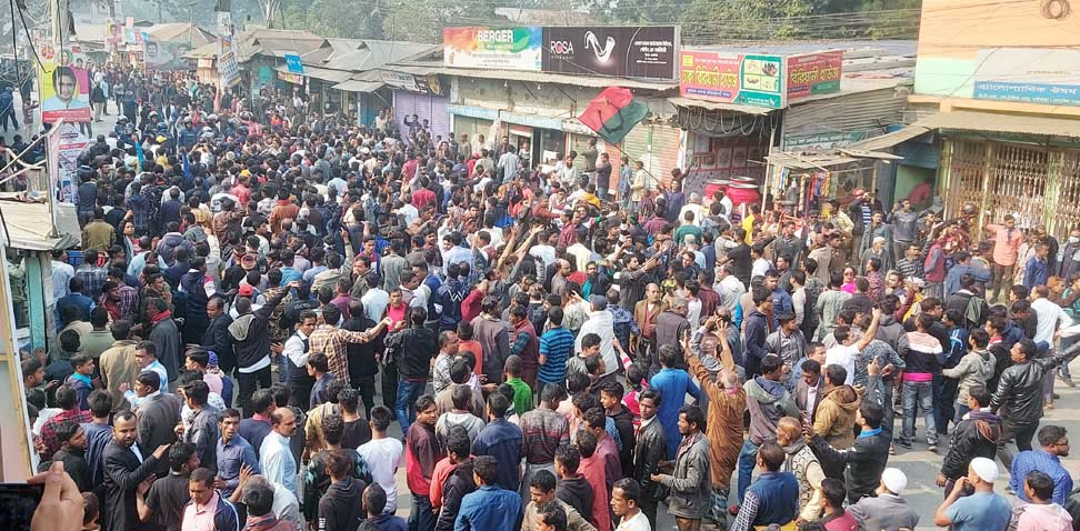 গাইবান্ধায় বিএনপির গণ মিছিল