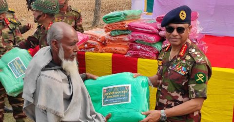প্রশিক্ষণের পাশাপাশি জনগণের জন্য কিছু করার চেষ্টা করছে সেনাবাহিনী; সেনাপ্রধান