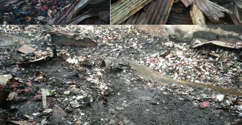 পলাশবাড়ীর কালিবাড়ী বাজারে অগ্নিকান্ডে প্রায় চার কোটি টাকার ক্ষতি