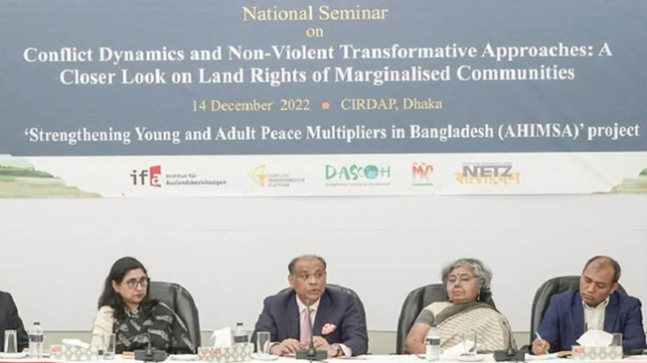 ‘ভূমি সংক্রান্ত তিনটি আইনের খসড়া সংসদে পাঠানো হবে’