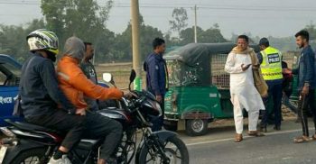 মহা-সড়কে একদিনে সিএনজি অটোরিকশা সহ আটক ১৬