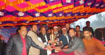 গোবিন্দগঞ্জে গোল্ডকাপ ফুটবলের ফাইনালে চ্যাম্পিয়ন পীরগঞ্জ