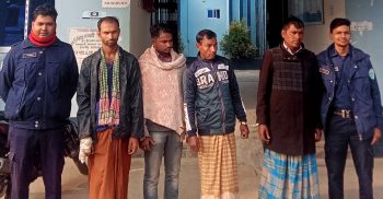 লাখাইয়ে পুলিশের পৃথক অভিযানে গ্রেপ্তার ৫