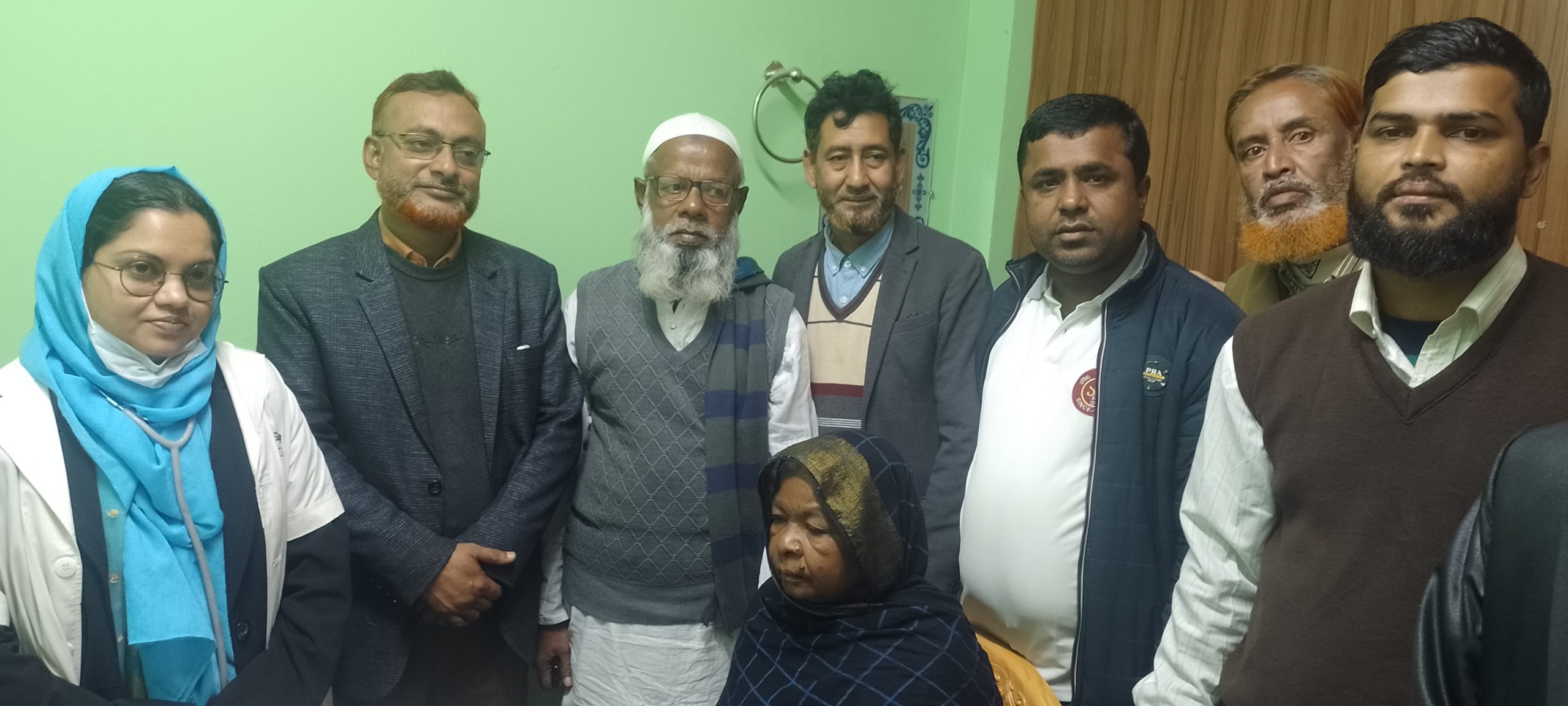 চুনারুঘাটের নালমুখ বাজারে শেফা ডায়াগনস্টিক সেন্টার উদ্বোধন 