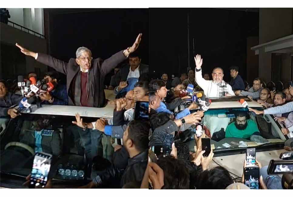 মির্জা ফখরুল ও মির্জা আব্বাস কারামুক্ত