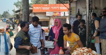 লাখাইয়ে ভ্রাম্যমাণ আদালতে শাহজালাল ও হাজী সুইটমিটকে জরিমানা