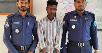 লাখাইয়ে নিয়মিত মামলার আসামী গ্রেপ্তার