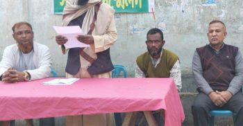 পলাশবাড়ীতে মাদ্রাসা অধ্যক্ষের অনিয়মের বিরুদ্ধে সংবাদ সম্মেলন