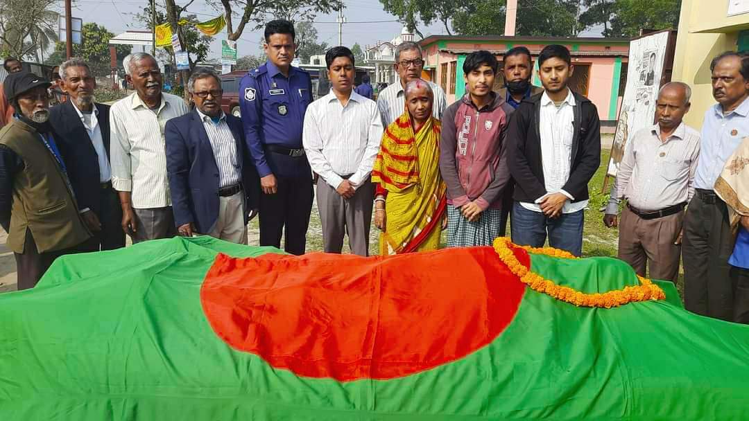 খাস জমি বরাদ্দ না পাওয়ার আক্ষেপ নিয়ে মৃত্যুবরন করলেন বীর মুক্তিযোদ্ধা শম্ভু পাল