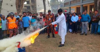বিভিন্ন কর্মসূচির মধ্য দিয়ে জাতীয় দুর্যোগ প্রস্তুতি দিবস পালিত