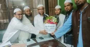 গাজী আতাউর রহমান কে সংবর্ধনা