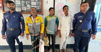 লাখাইয়ে নারী নির্যাতন ও পলাতক আসামীসহ গ্রেপ্তার ৩