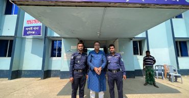 লাখাইয়ে পুলিশ এ্যসল্ট মামলায় সেচ্ছাসেবক দলের কেন্দ্রীয় কমিটির সদস্য তাজুল ইসলাম গ্রেপ্তার