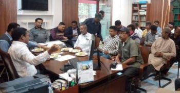 গৃহ ও ভূমিহীনদের মাঝে গৃহ হস্তান্তরের বিষয়ে প্রেস ব্রিফিং