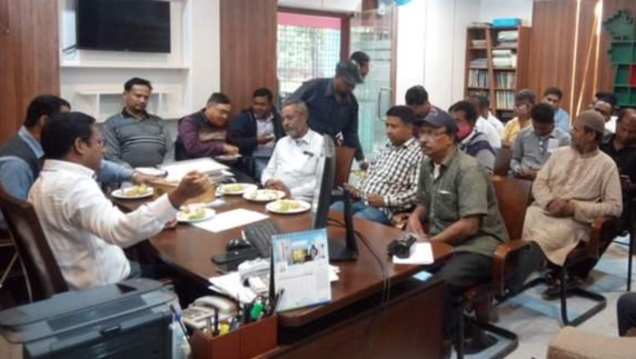 গৃহ ও ভূমিহীনদের মাঝে গৃহ হস্তান্তরের বিষয়ে প্রেস ব্রিফিং