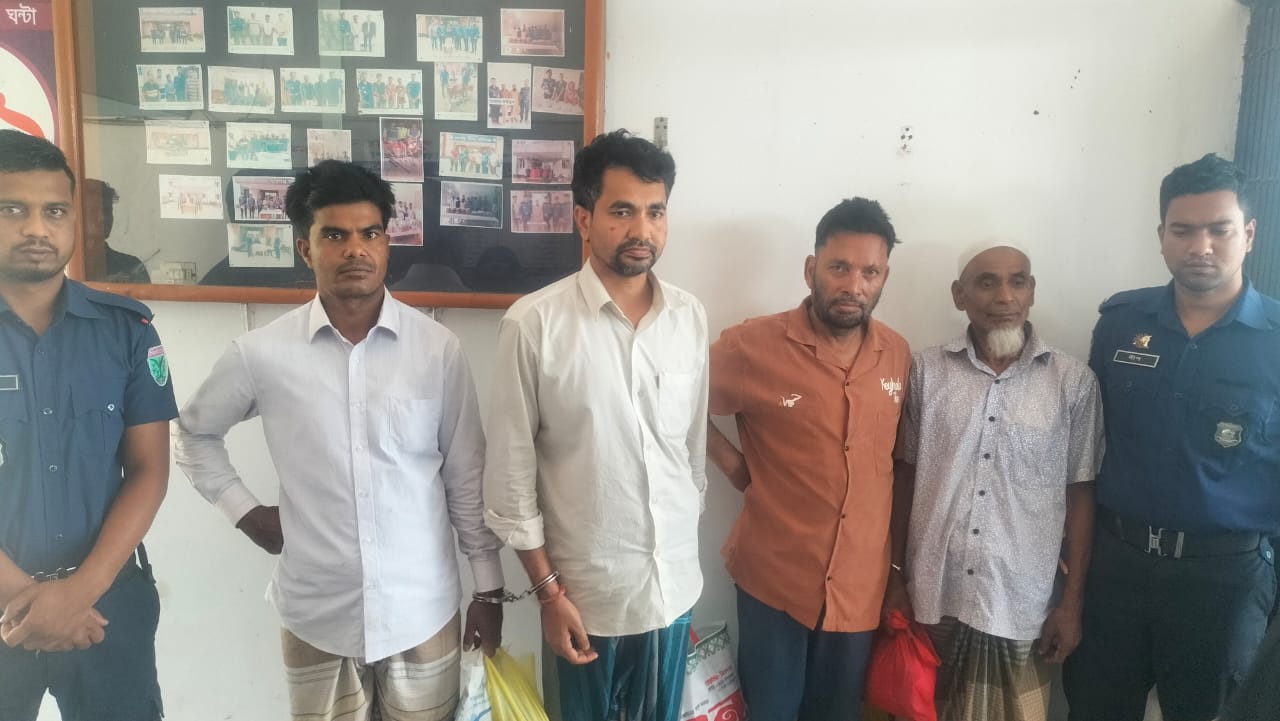 লাখাইয়ে পুলিশের পৃথক পৃথক অভিযানে নিয়মিত মামলা ও পলাতক আসামী গ্রেপ্তার ৬