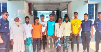 পুলিশের পৃথক অভিযানে সন্দেহ ভাজনসহ গ্রেপ্তার ৮