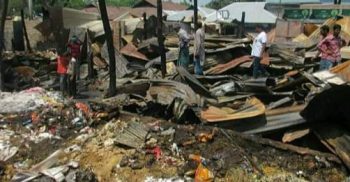 গাইবান্ধায় ভয়াবহ অগ্নিকাণ্ডে ঘরবাড়িসহ দোকান পুড়ে অর্ধকোটি টাকার ক্ষতি