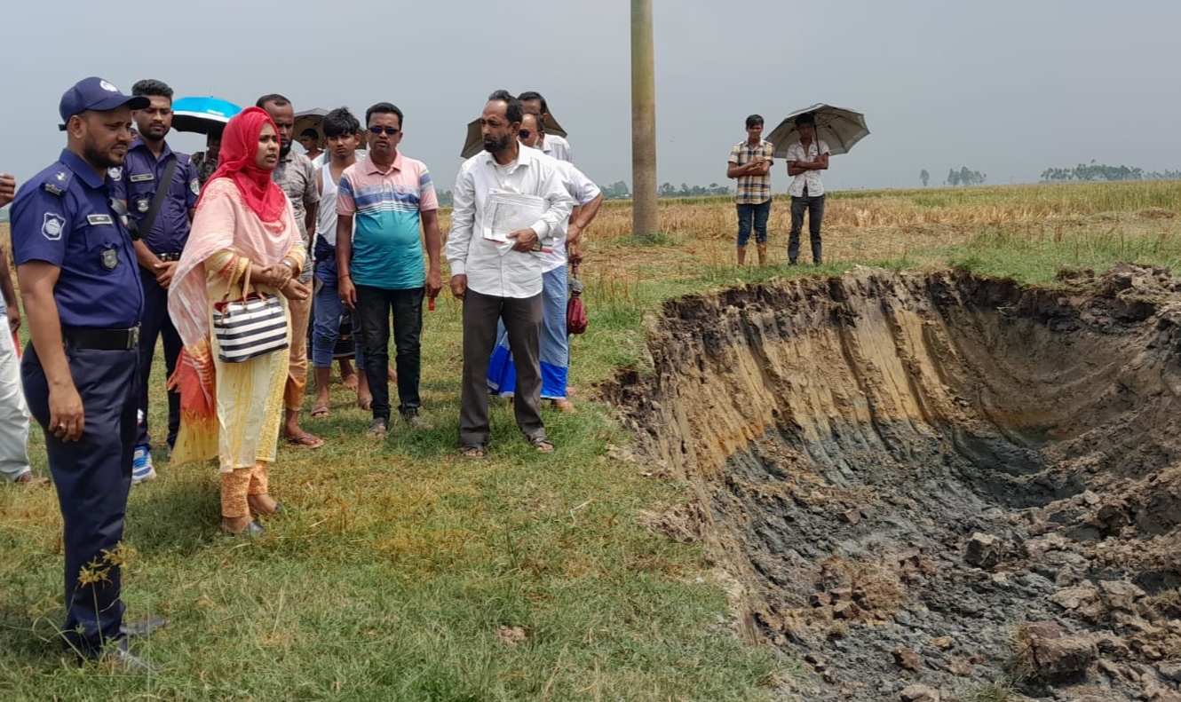 লাখাইয়ে অবৈধভাবে বালু তোলায় লাখ টাকা জরিমানা ভ্রাম্যমান আদালতে