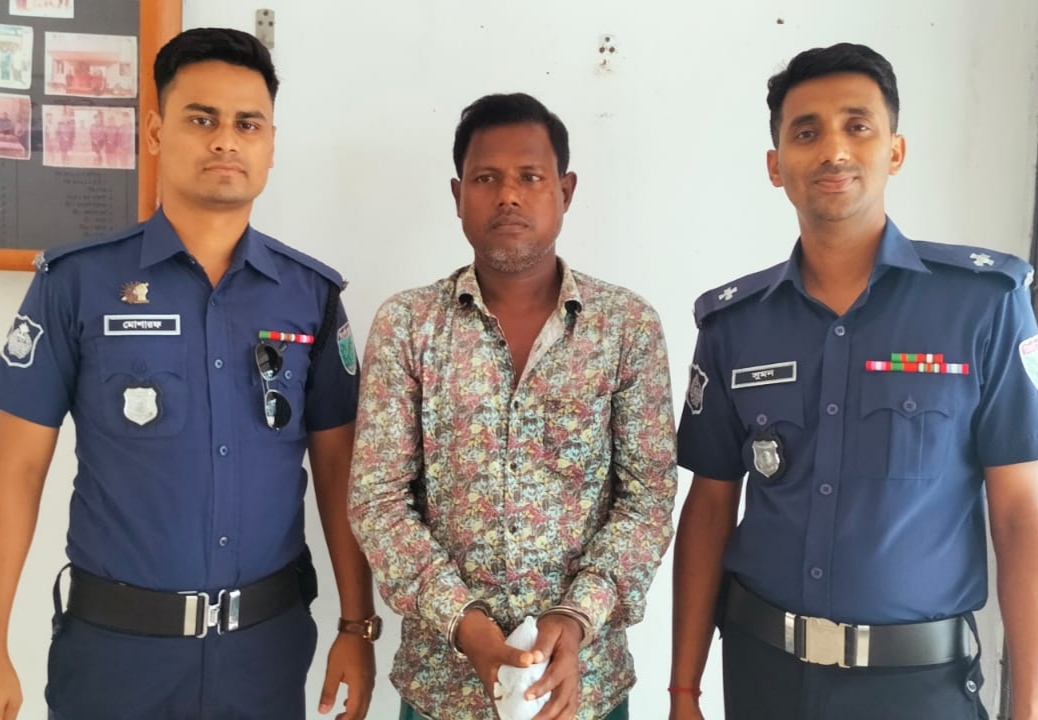 লাখাইয়ে সাজাপ্রাপ্ত পলাতক আসামী গ্রেপ্তার