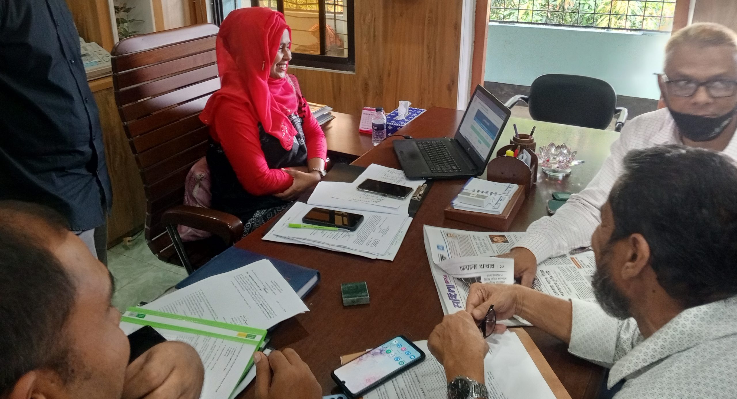 লাখাইয়ে বোরো মৌসুমে ধান চাল সংগ্রহের অনলাইনের মাধ্যমে লটারি ড্র